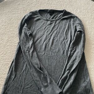 Grey cashmere sweater